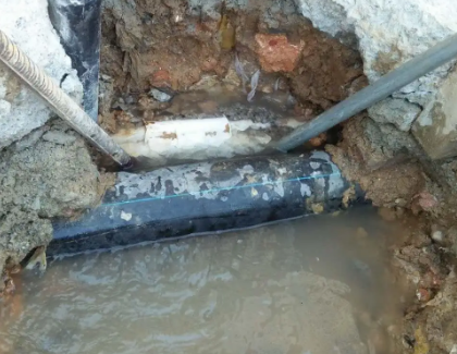 裕民测漏水之水管漏水